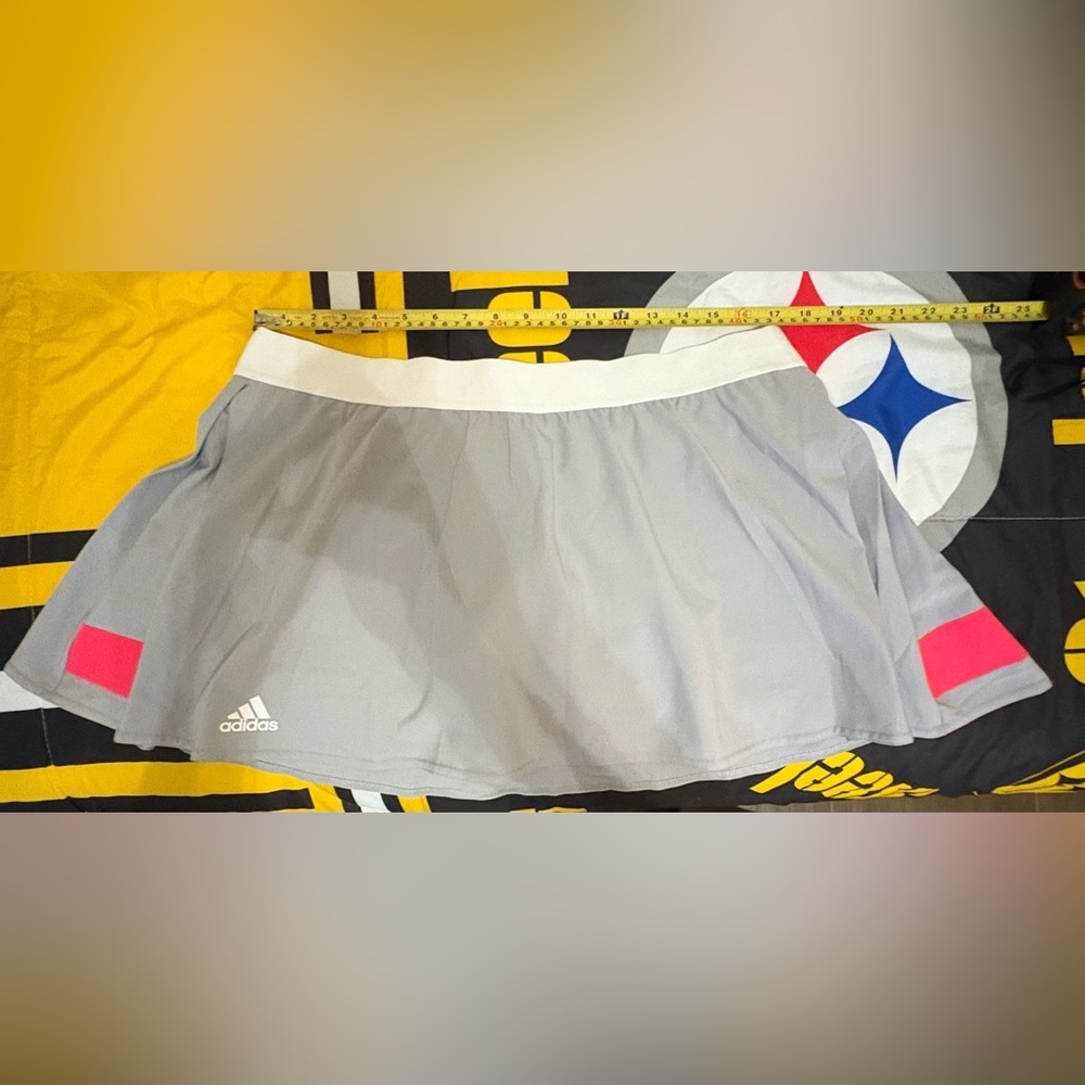 Adidas Women's Gray Mini Skirt - Picture 4 of 6